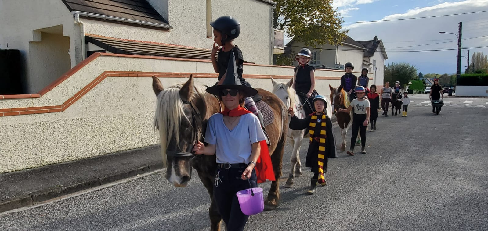 Stage de vacances au poney club
