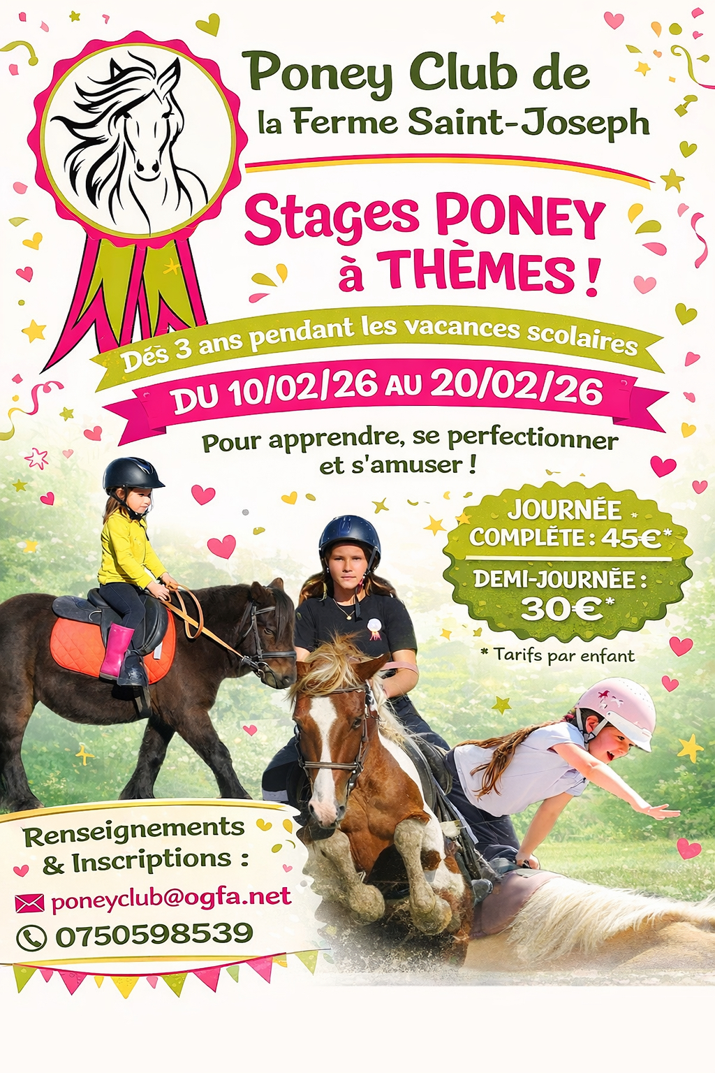 Vacances de février 2026